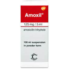AMOXIL SUSPENSION 125MG/5ML 100ML